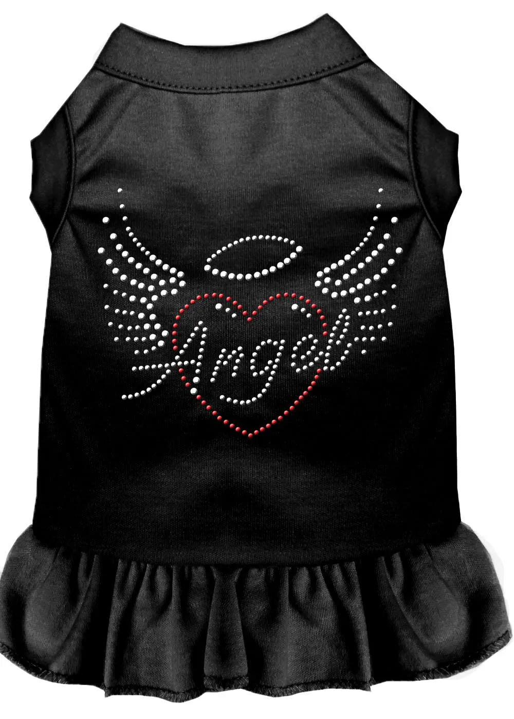 Angel Heart Rhinestone Dress Black Med (12)