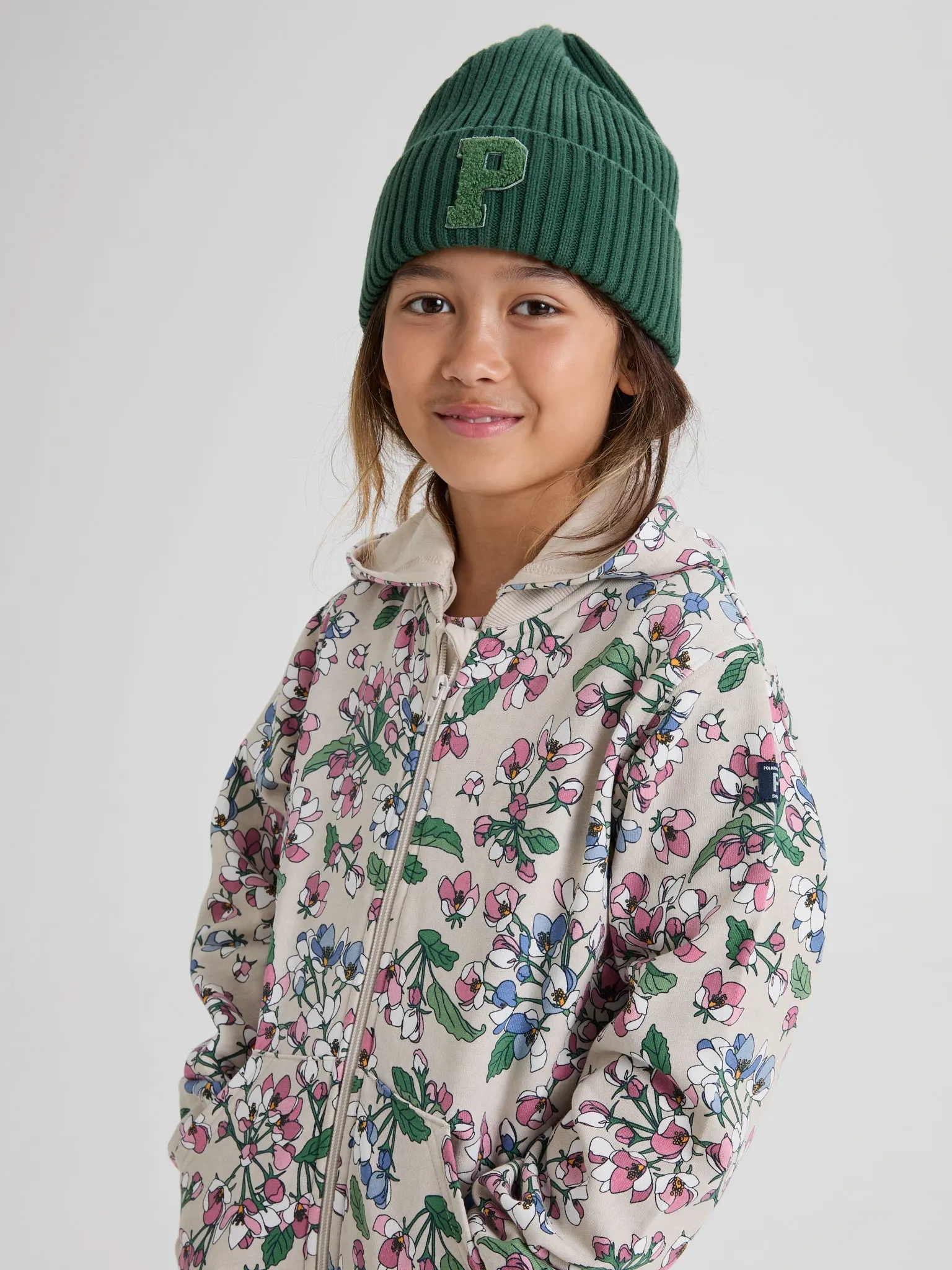 Apple Blossom Print Kids Hoodie