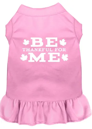 Be Thankful For Me Screen Print Dress Light Pink Sm (10)