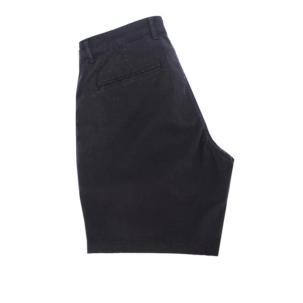 Black Slim Fit Chino Shorts