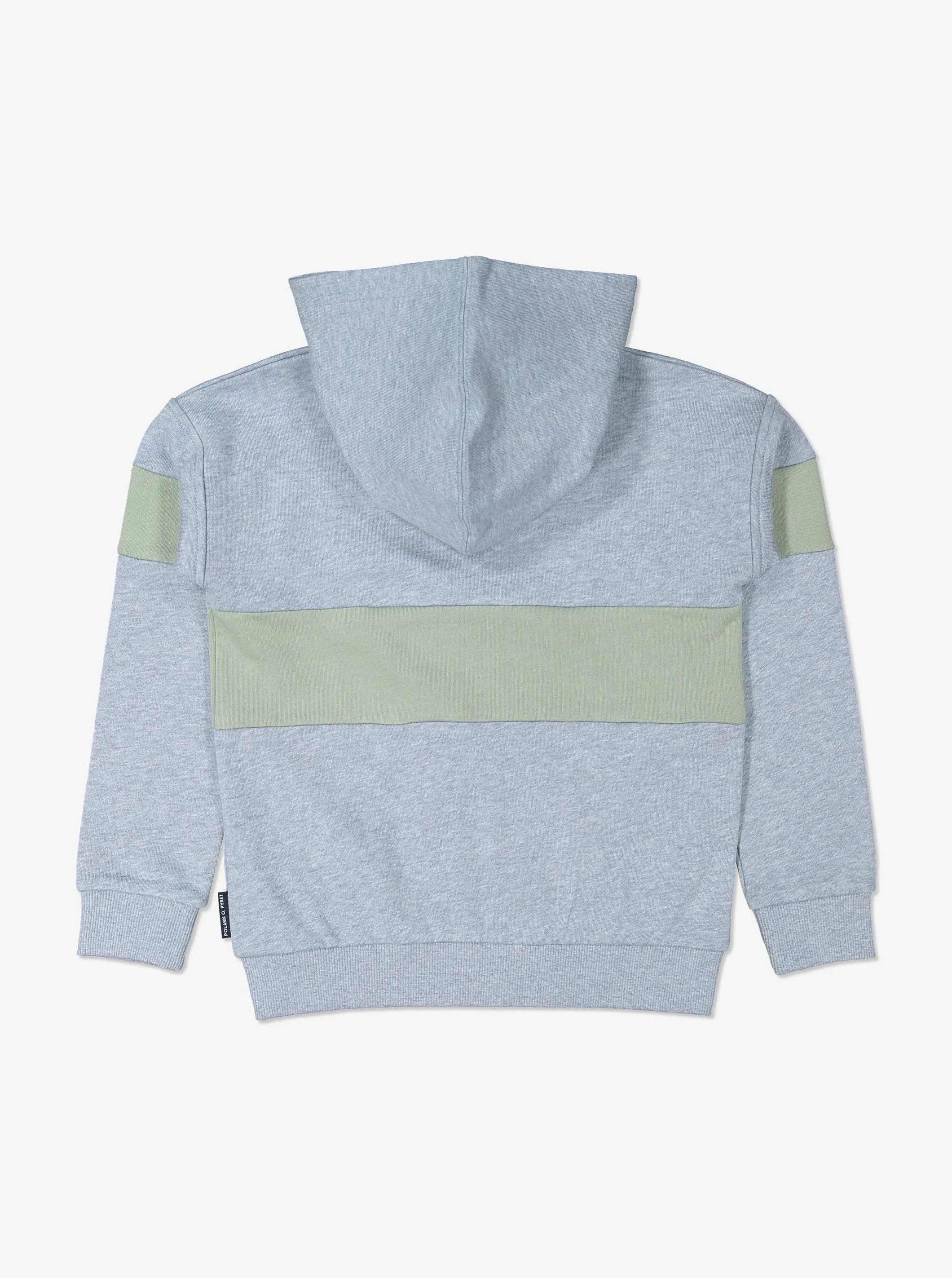 Block Stripe Kids Hoodie