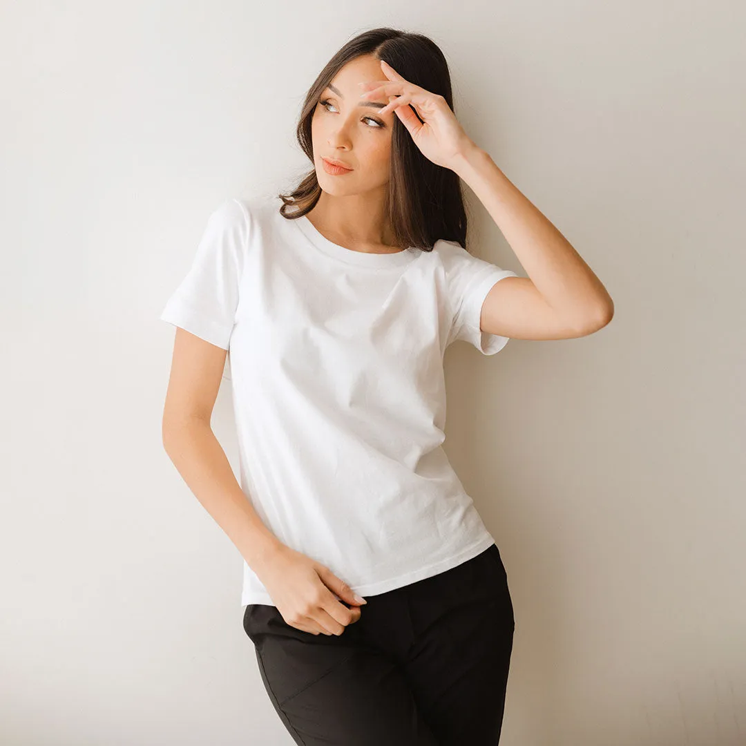 Boyfriend Tee, White