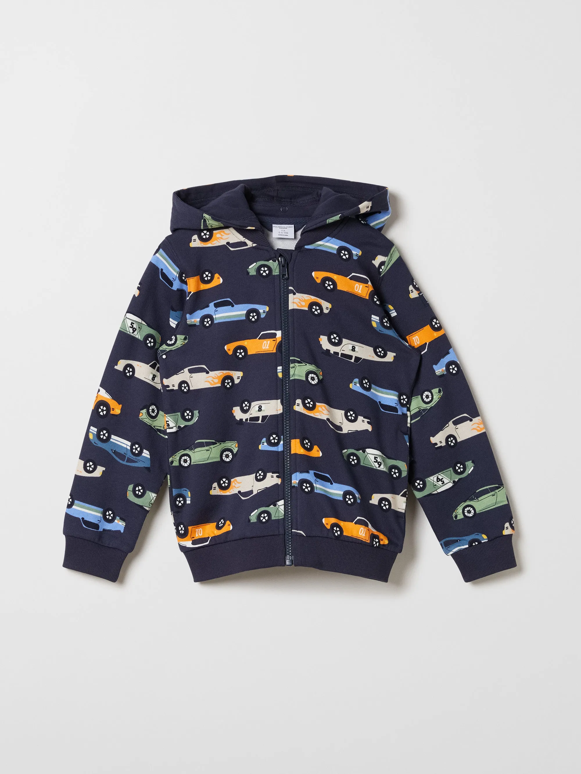 Car Print Kids Hoodie