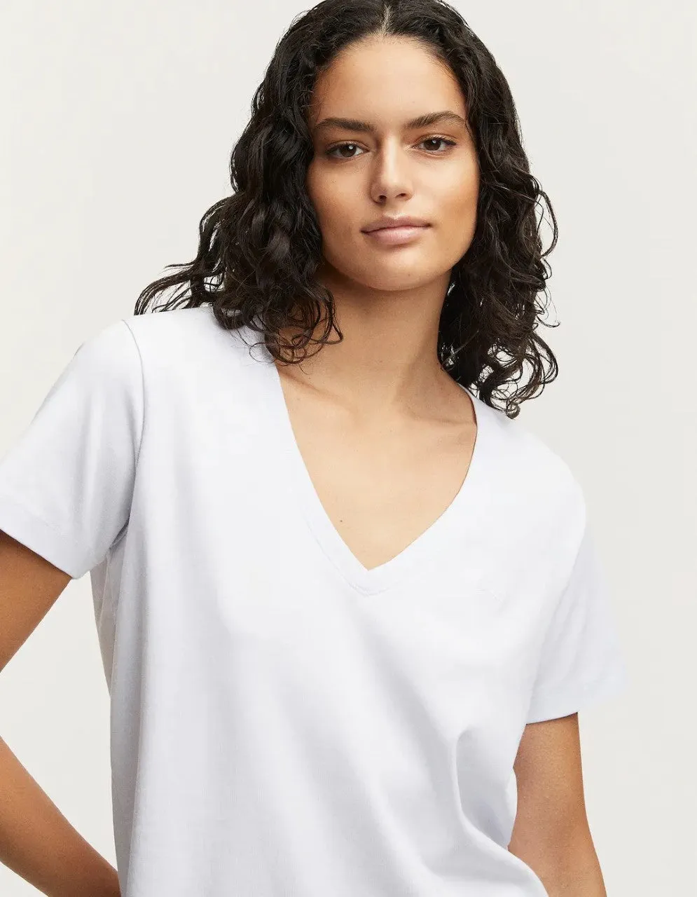 Denham Ramona Tee - White