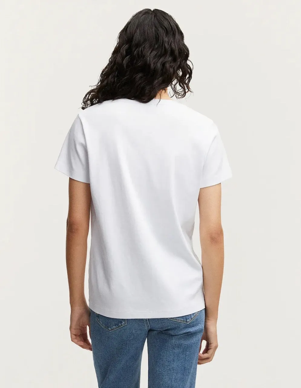 Denham Ramona Tee - White