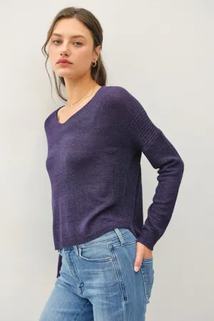 Easy Breezy V Neck Sweater