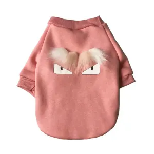 Fur Baby Dog Sweatshirt - Pink