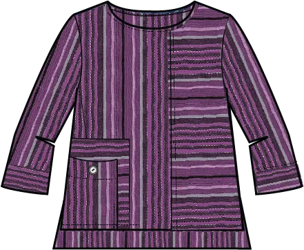 Habitat Change Your Stripes Pocket Pullover Top - 45820