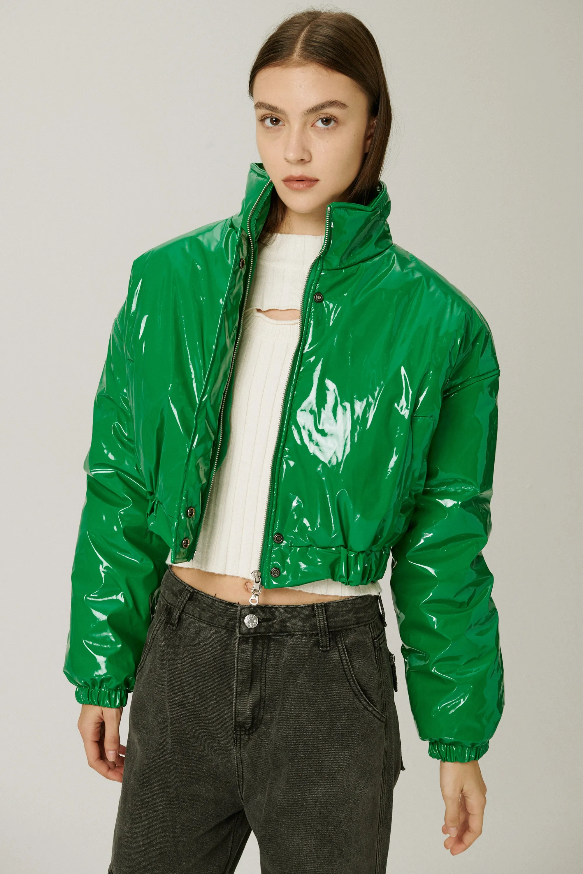 Haley Coated Puffer Jacket