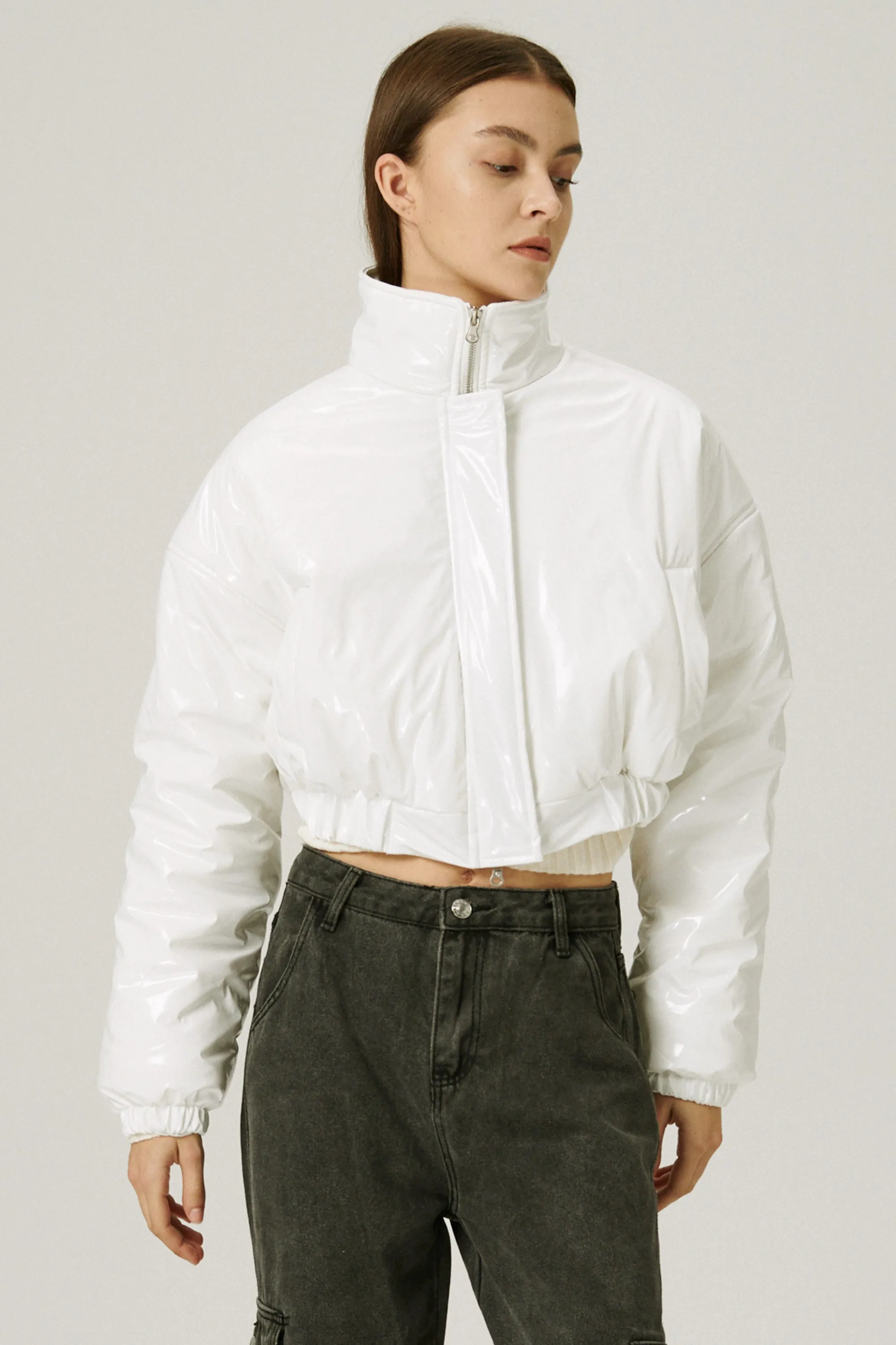 Haley Coated Puffer Jacket