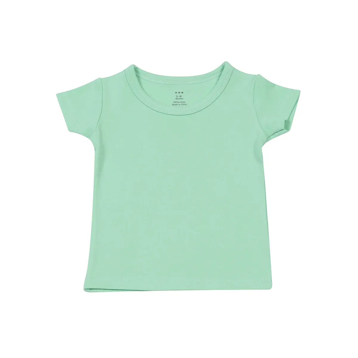 hi-hop Short Sleeve Plain T-Shirt