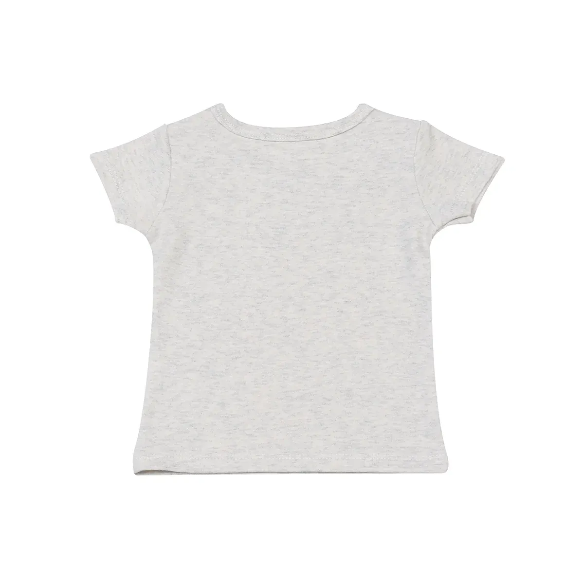 hi-hop Short Sleeve Plain T-Shirt