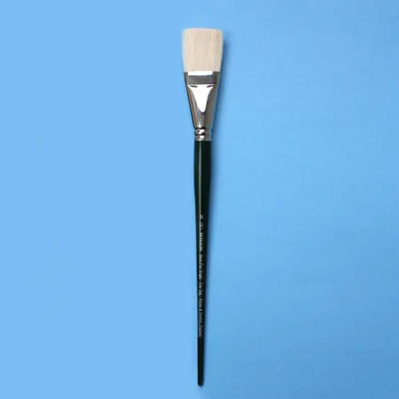 Hog bristles short flat paintbrush