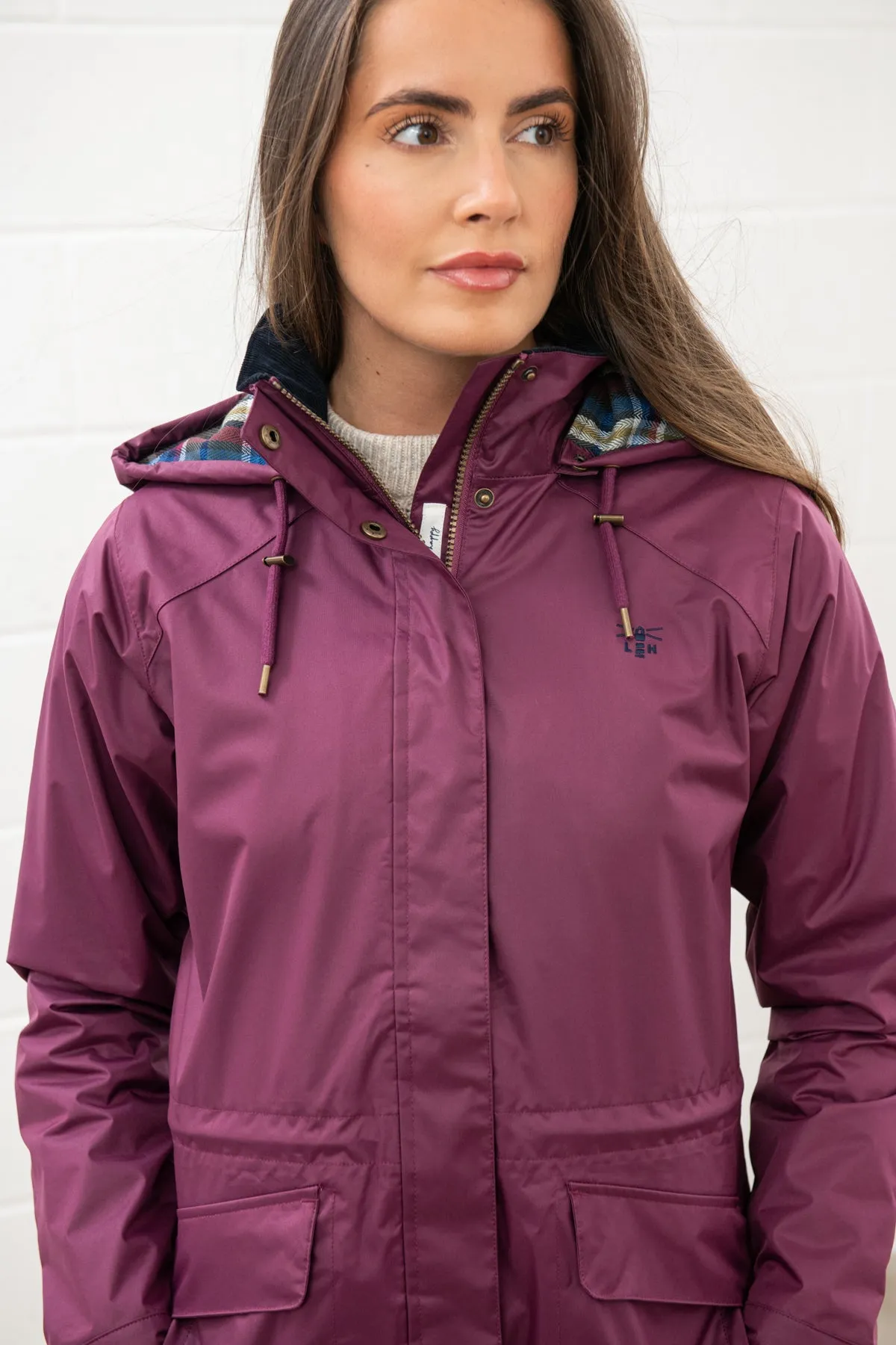 Kendal Raincoat - Plum