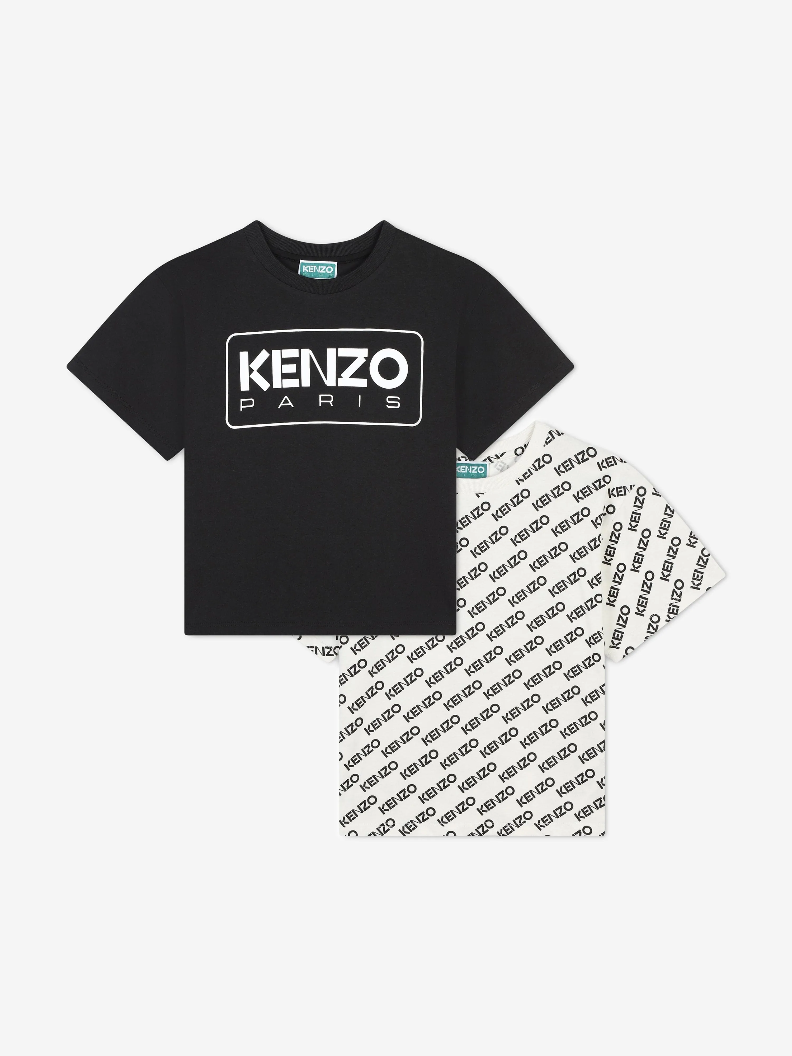 KENZO Kids Set Of 2 T-Shirt in Multicolour