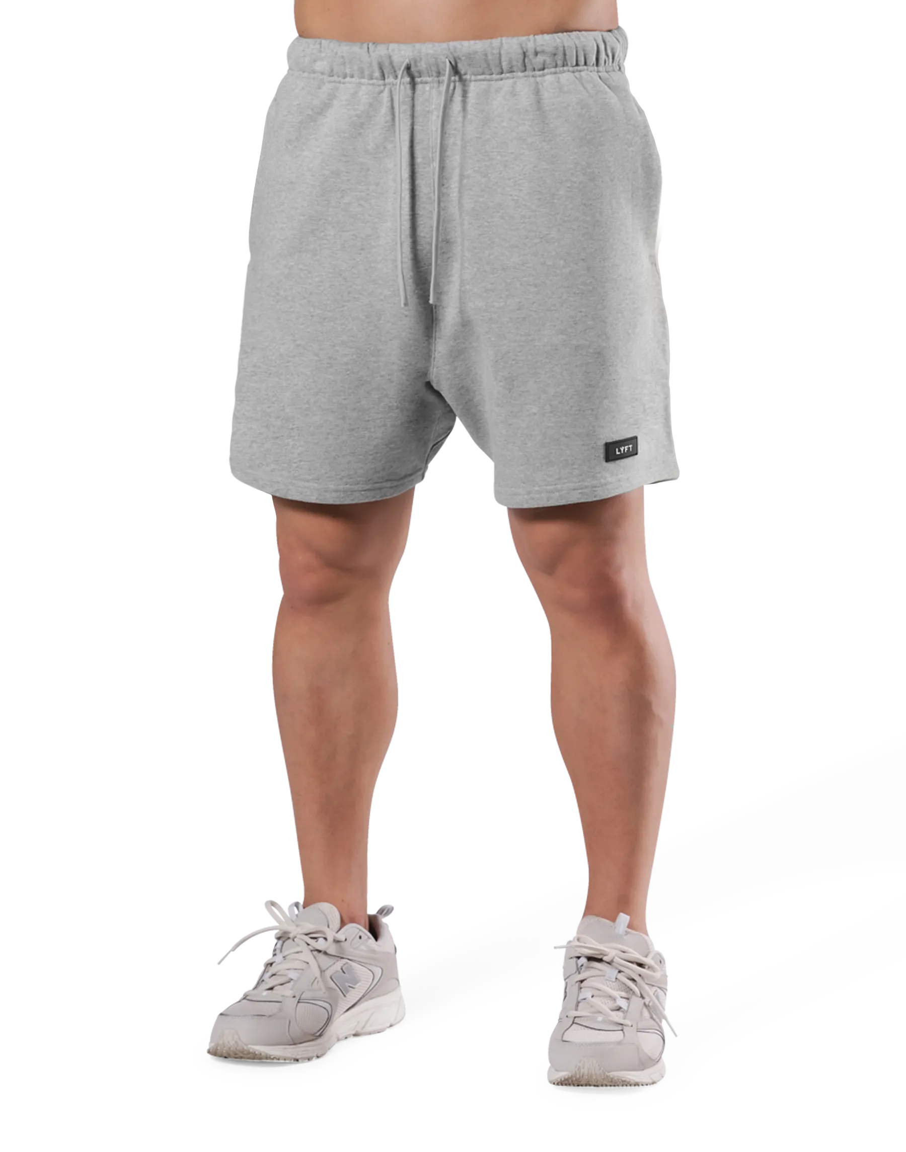 Logo Wappen Sweat Shorts - Grey