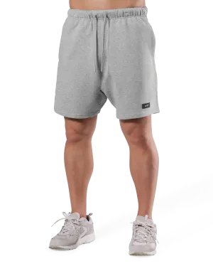 Logo Wappen Sweat Shorts - Grey