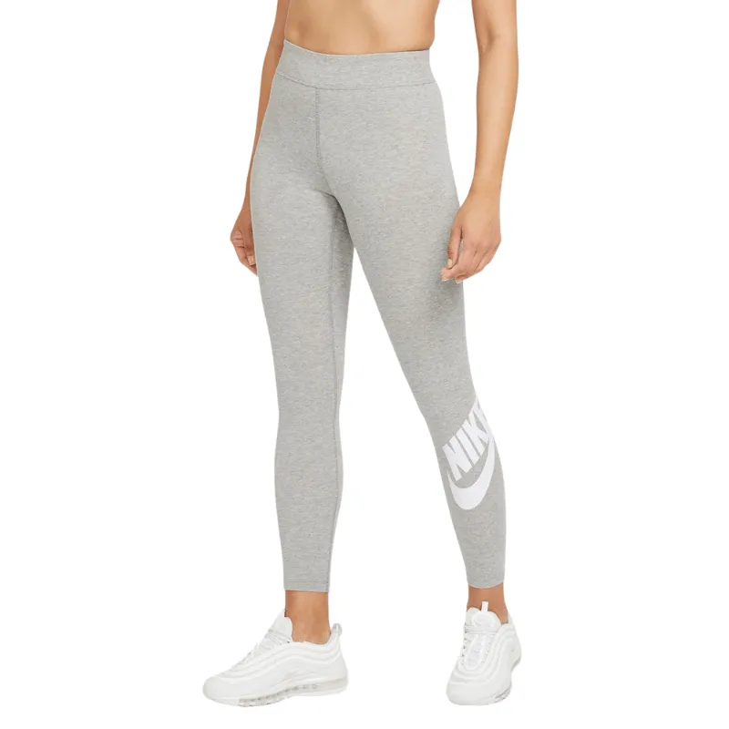 Nike Sportswear Essential High-Waisted Logo Leggings - Women's