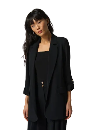 Notched Collar Blazer