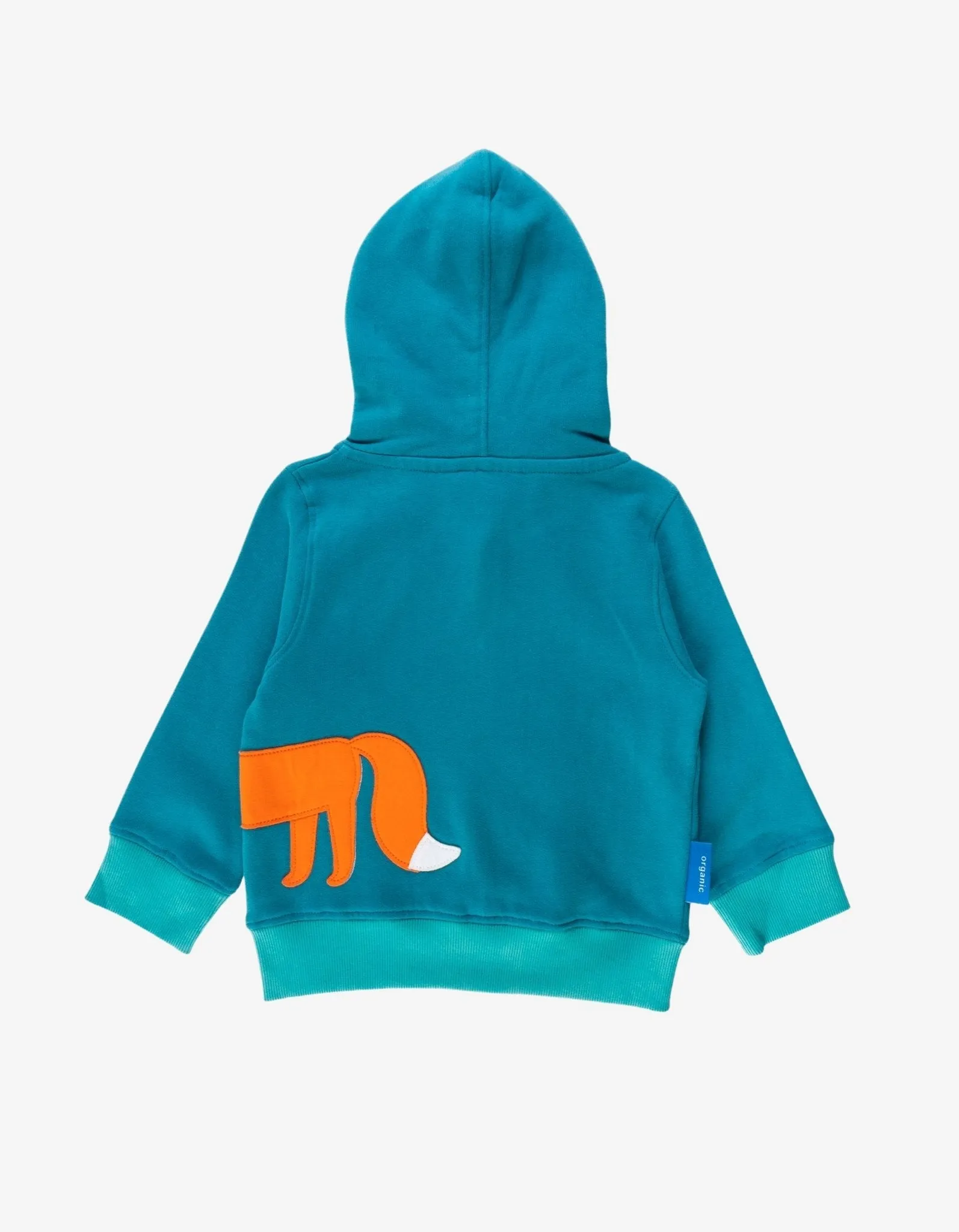 Organic Fox Applique Hoodie