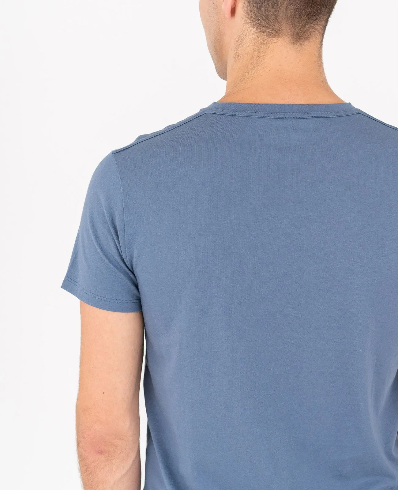 Organic Pima Cotton V-Neck Tee