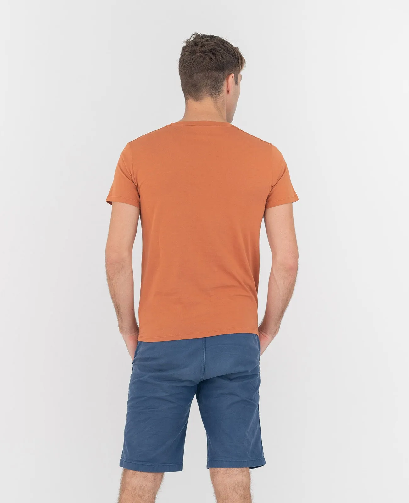 Organic Pima Cotton V-Neck Tee