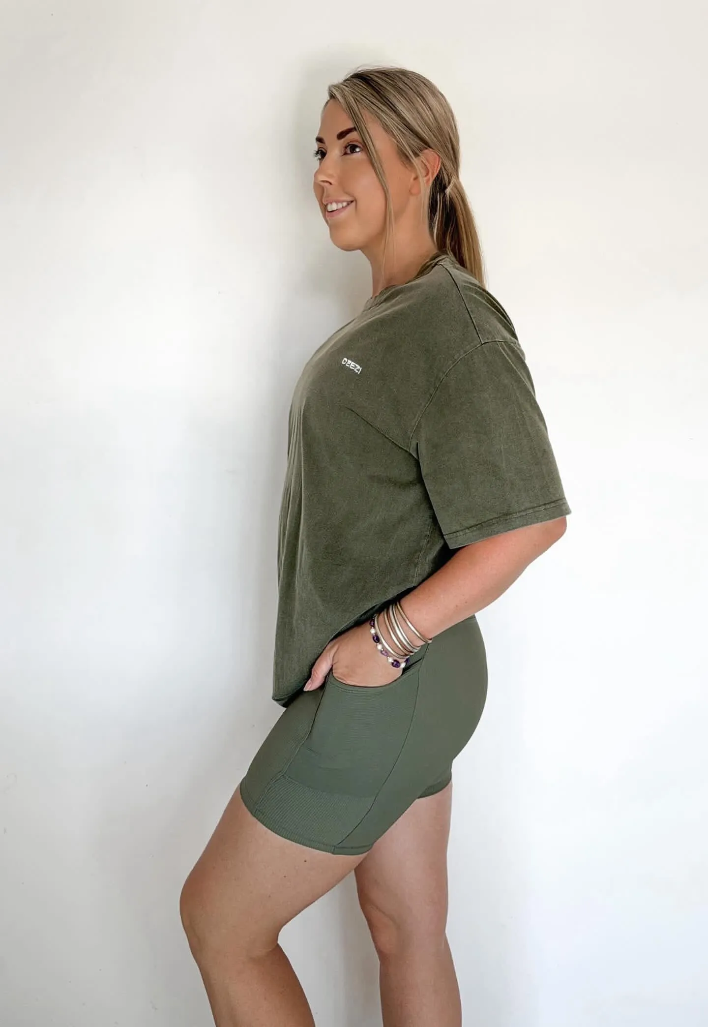 Oversize Tee Olive