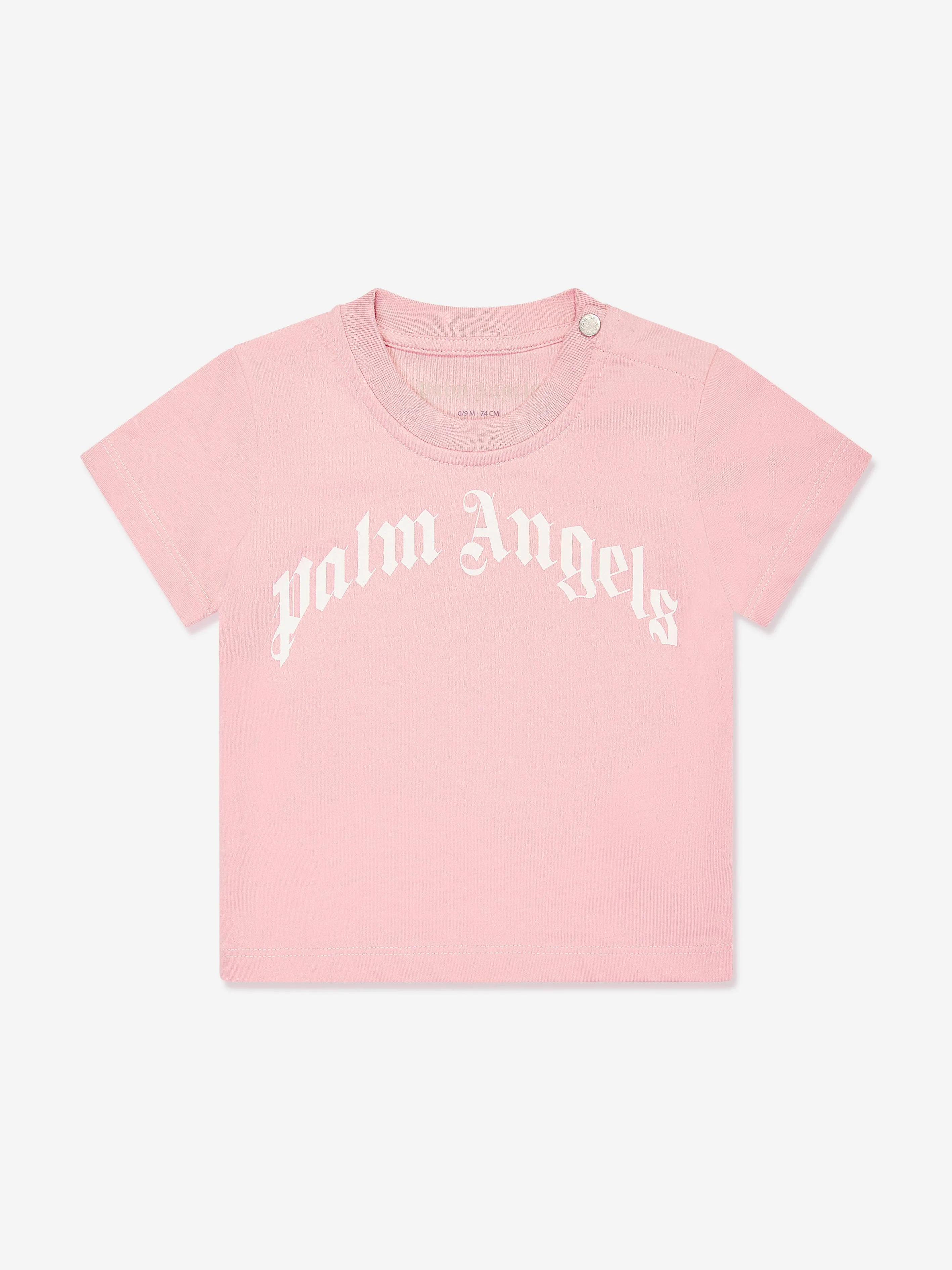 Palm Angels Baby Girls Tri-Pack T-Shirt Set in Multicolour