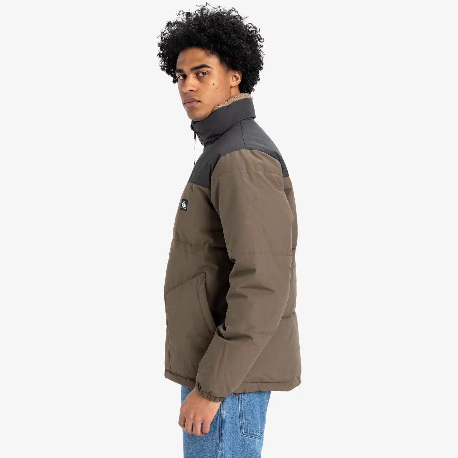 Quiksilver Mens Wild Mountain Puffer Jacket