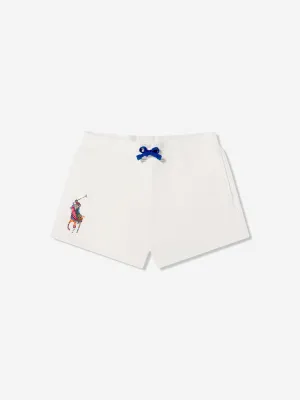 Ralph Lauren Girls Fleece Logo Shorts