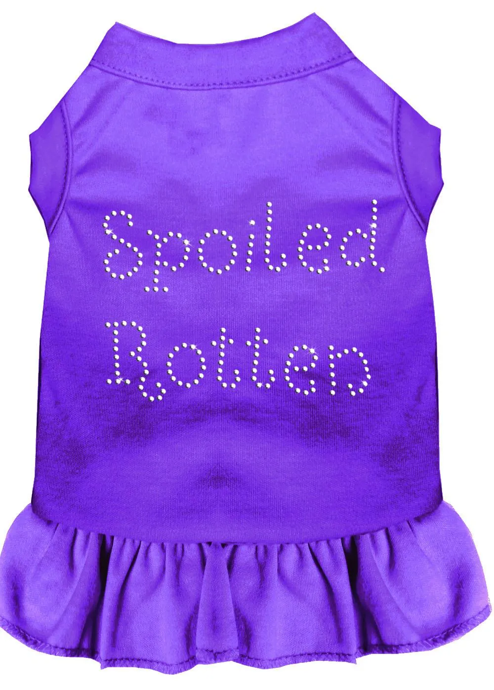 Spoiled Rotten Rhinestone Dress Purple Lg (14)