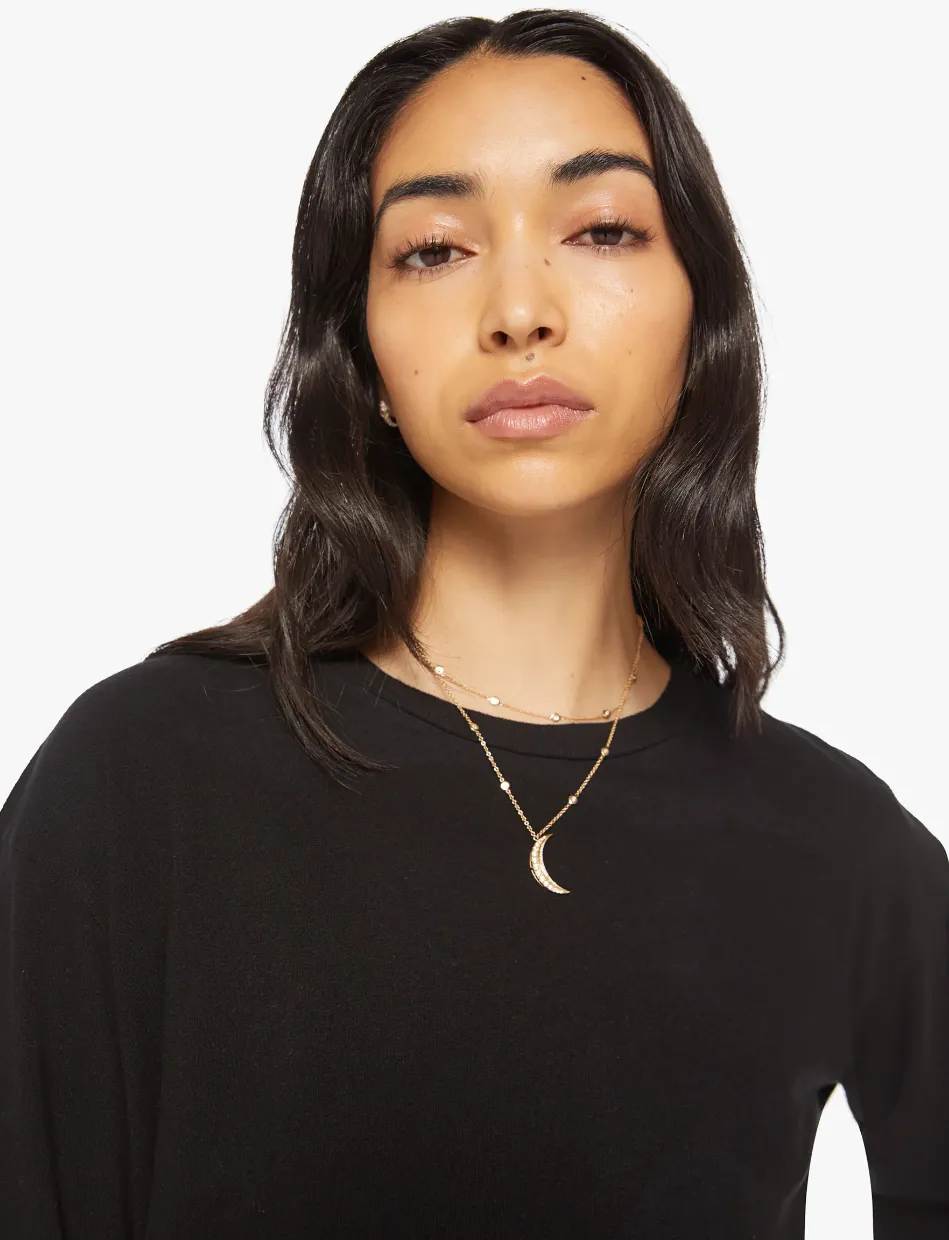 THE L/S SLOUCHY CUT OFF