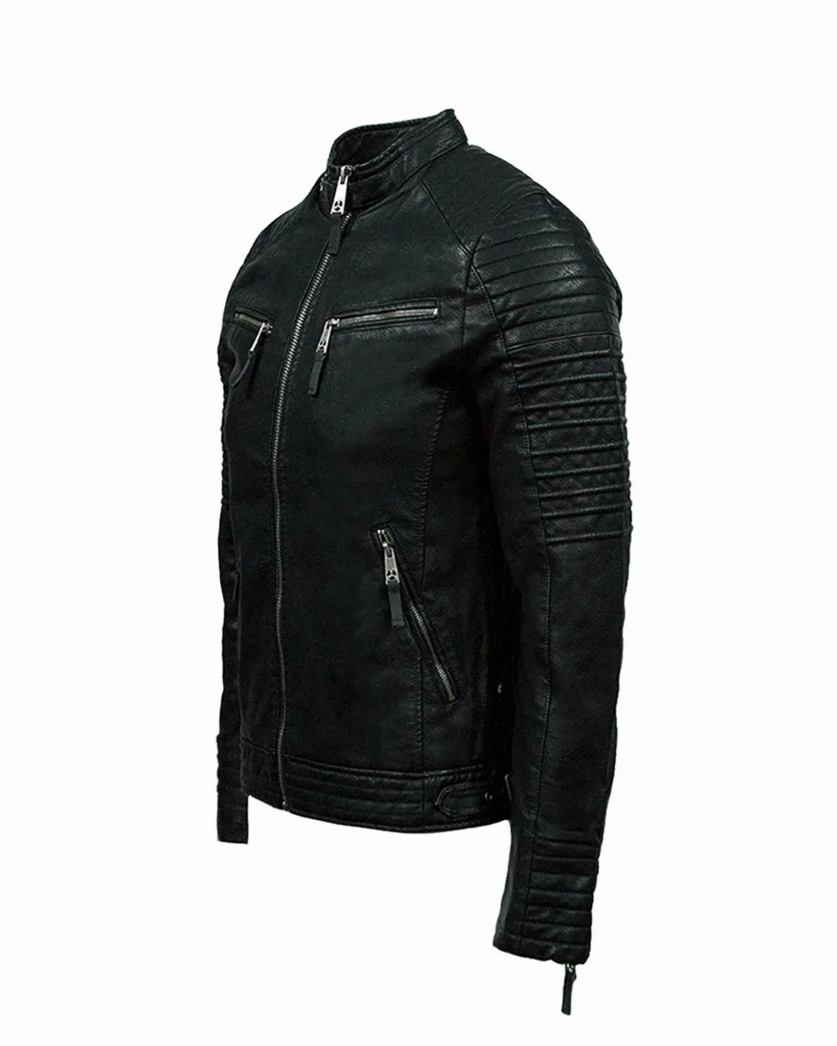 Top Gun® Vegan Leather Racer Jacket