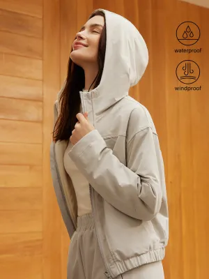 Water-Proof Fleece Reversable Hooded Jacket