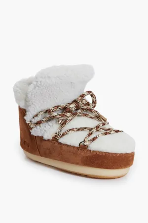 Whisky Off White Pumps Shearling