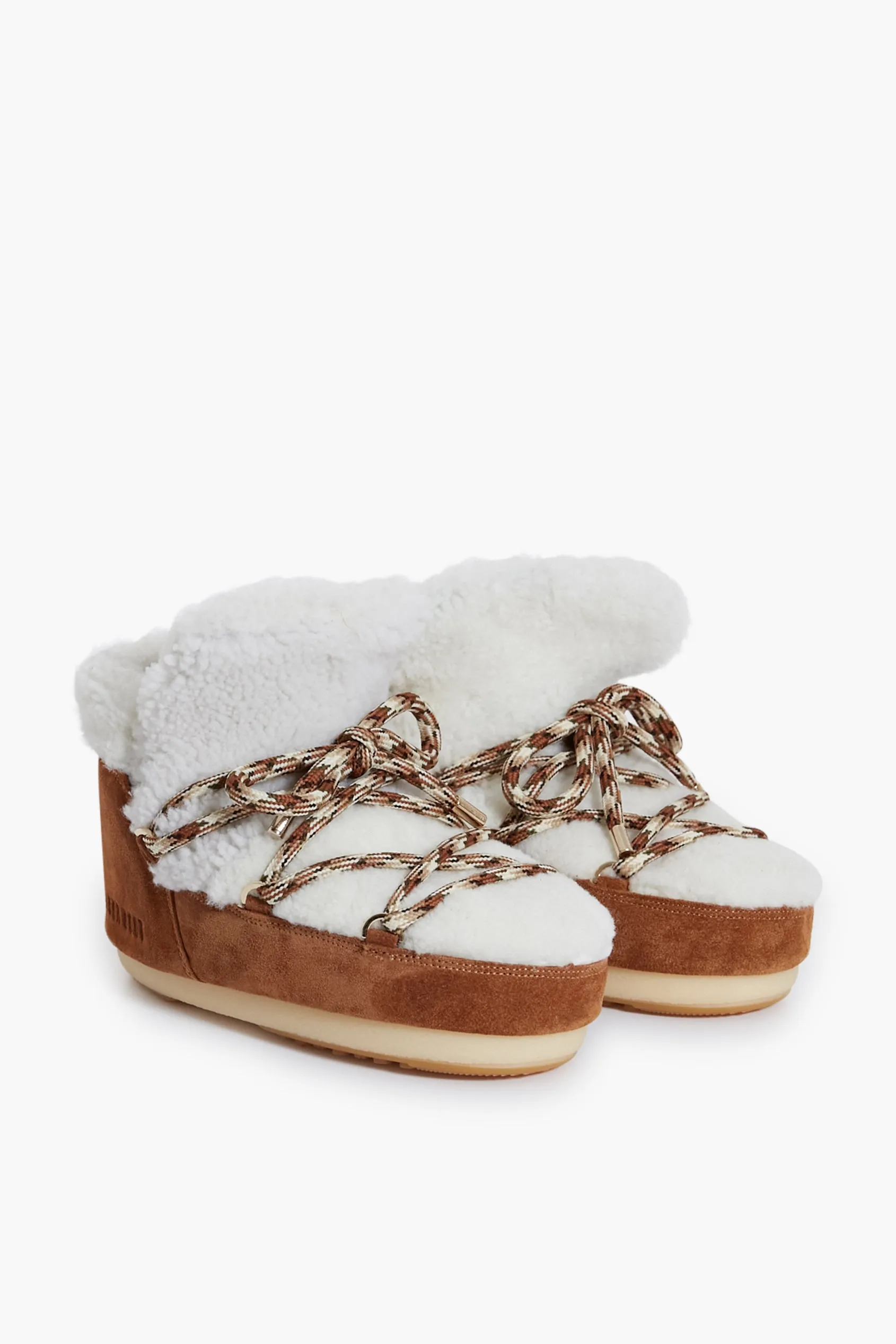 Whisky Off White Pumps Shearling