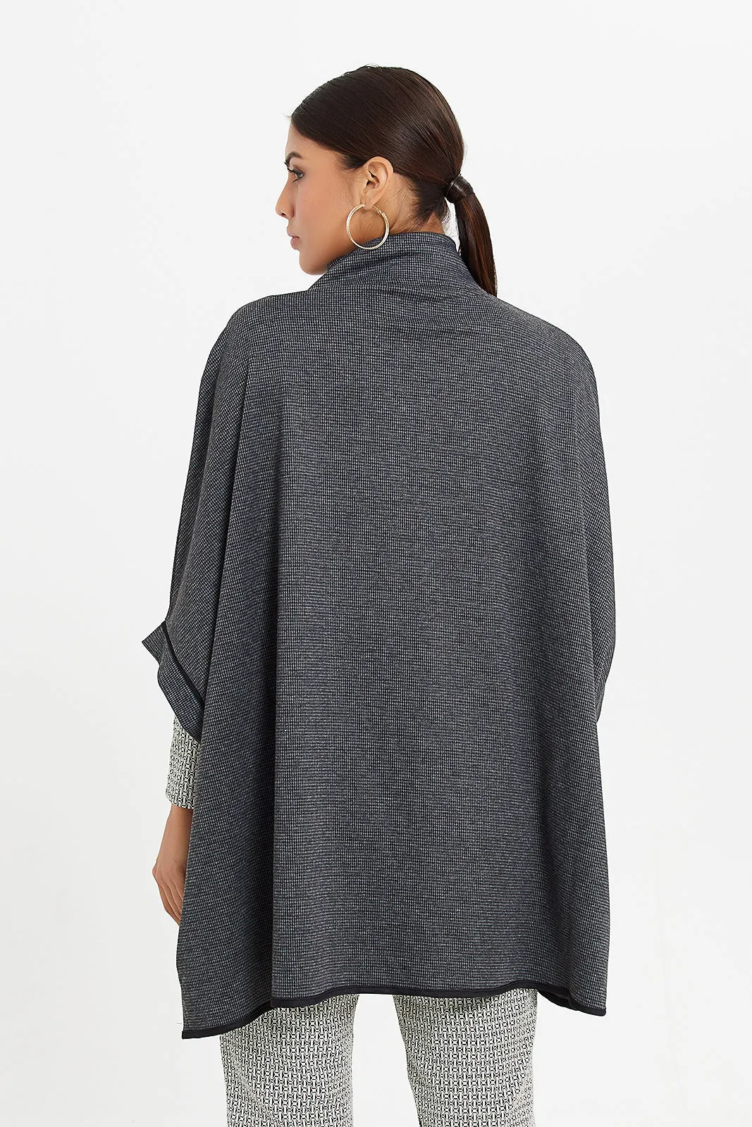 Women Charcoal Cardigan