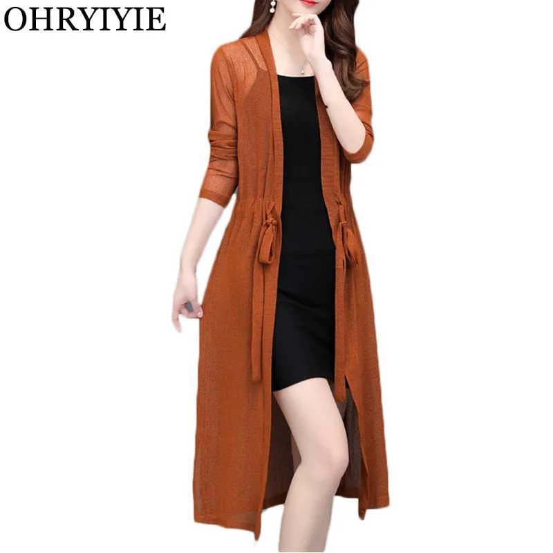 Women Oversize Long Cardigan Sweater