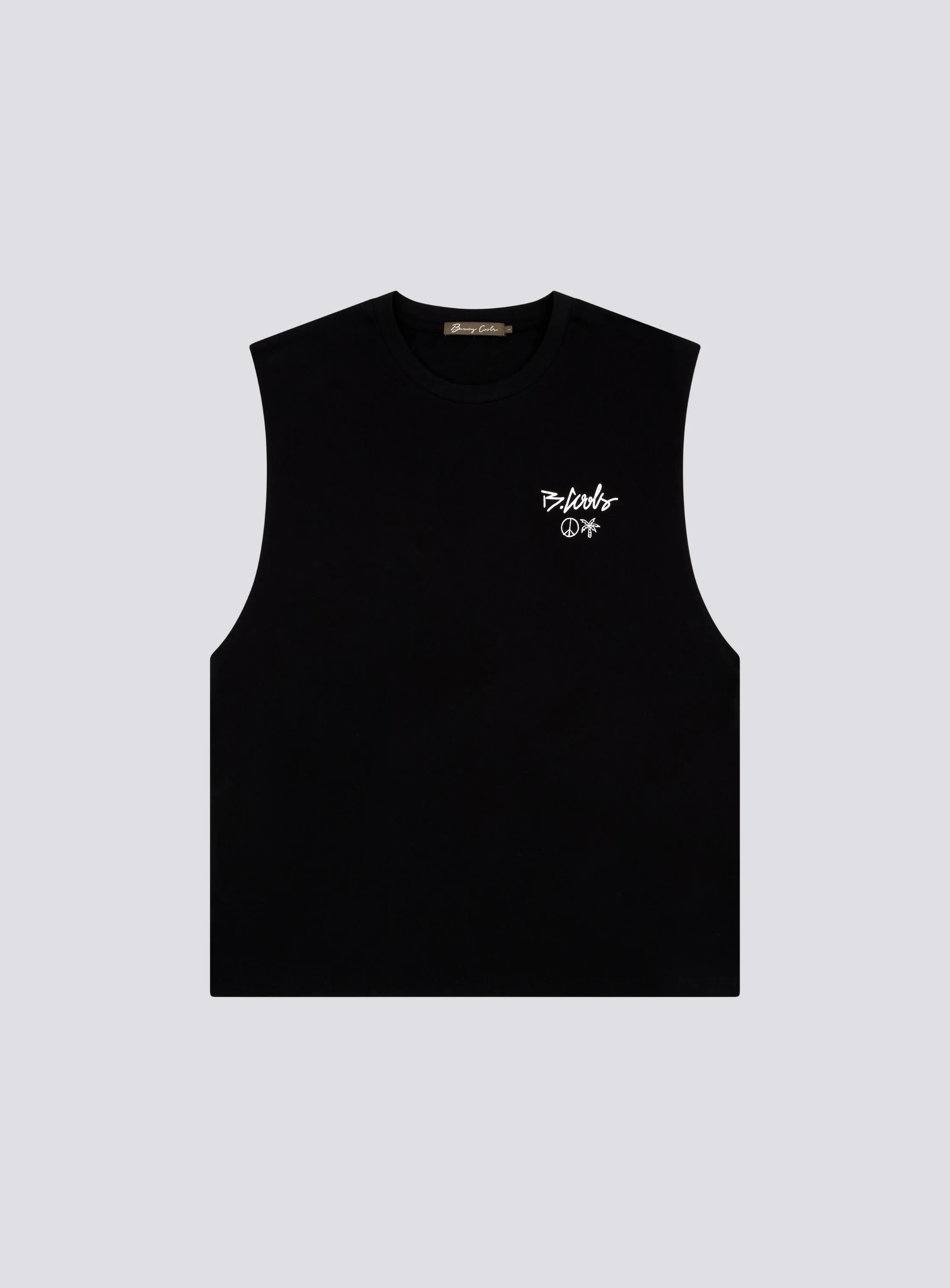 YC Muscle Homie Tee Black